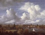 Jacob van Ruisdael Panoramic View of the Amstel Looking towards Amsterdam France oil painting artist